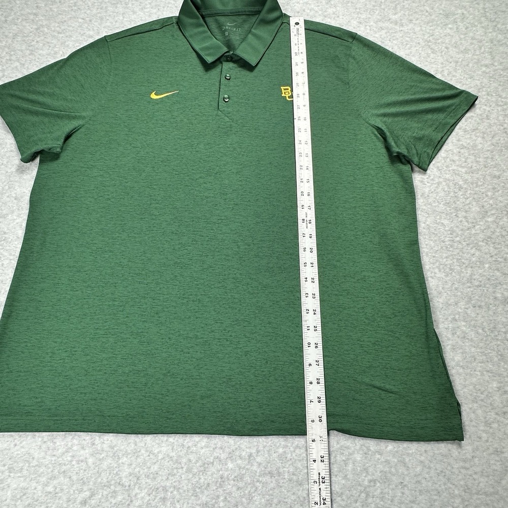 Baylor University Bears Polo Shirt Nike Dri-Fit (Mens XXL) - Picture 8 of 9
